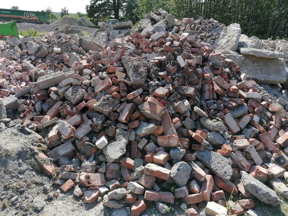 Kruszywo betonowe, kruszywo drogowe, cegła rozbiórkowa