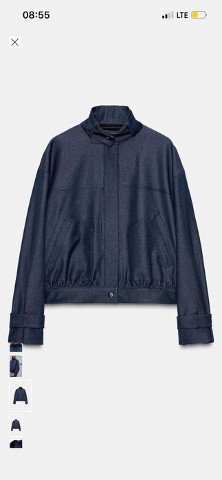 Нова куртка zara жіноча, бомбер на весну