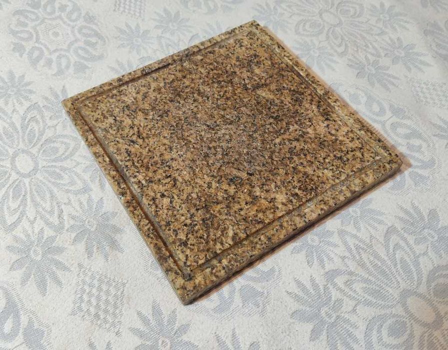 Pedra de Granito para Assar Carne/Peixe – Grelhador de Pedra Natural