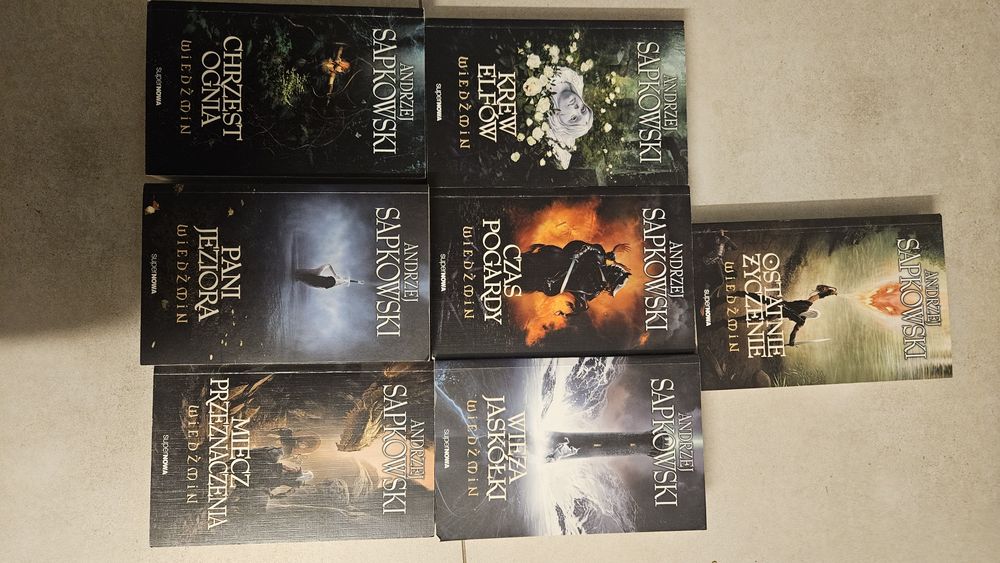 Wiedźmin 1-7 Andrzej Sapkowski