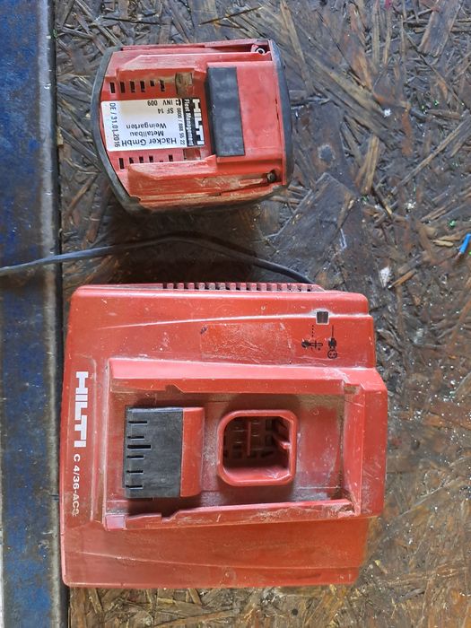 Hilti ładowarka+bateria