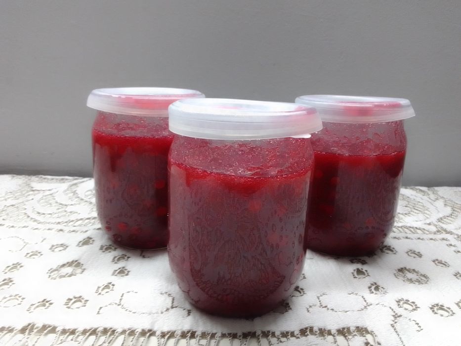 Калина перетерта з цукром