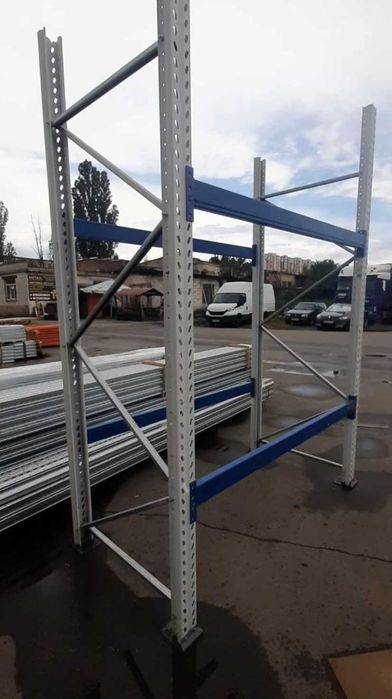 Продам БУ палетні стелажі для складу. Монтаж. Доставка. БУ Техніка для складу.