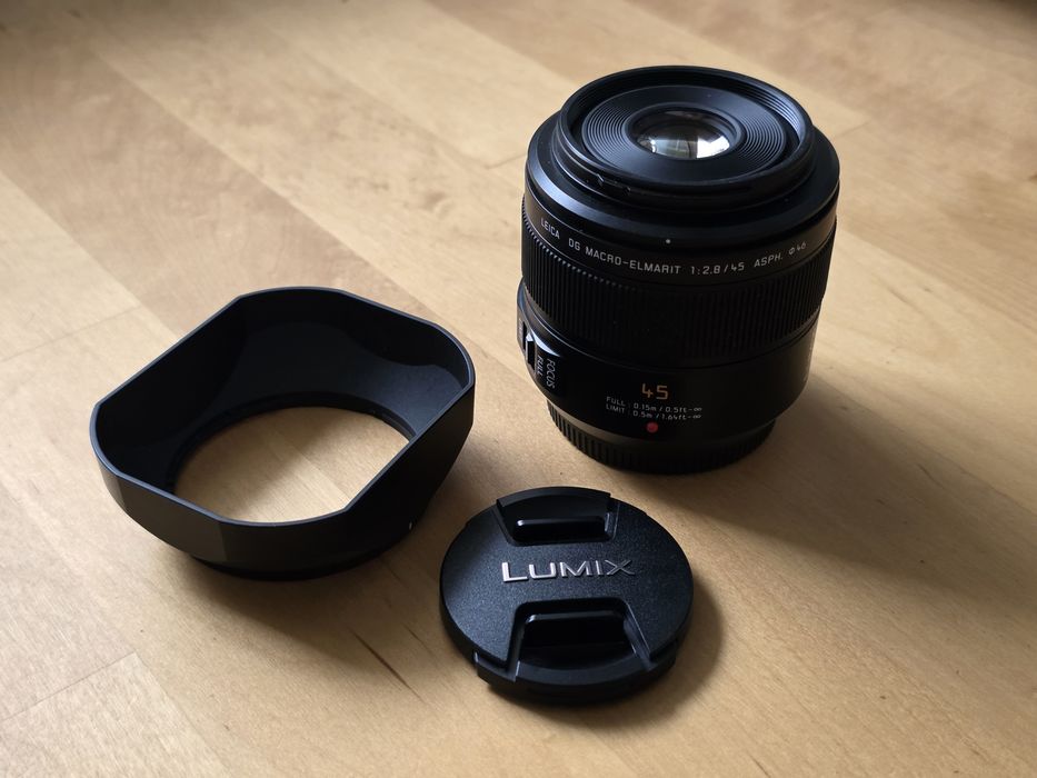 Panasonic Leica DG Macro-Elmarit 1:2.8 45mm micro4/3