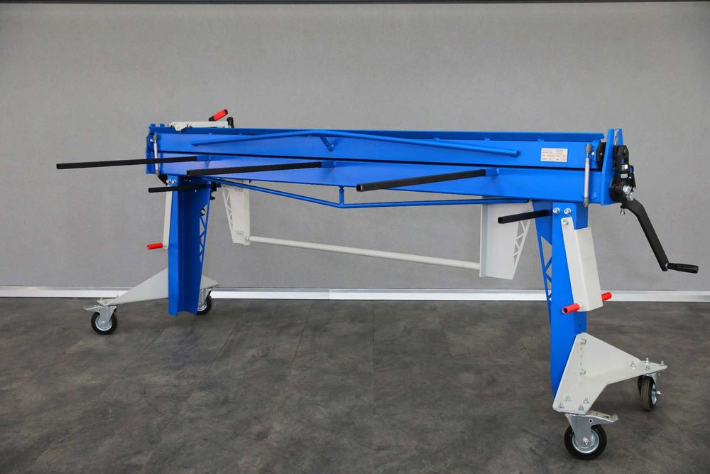 Tanio/ Mobilna giętarka do blachy 2m+nóż/Zaginarka dekarska od OLMET