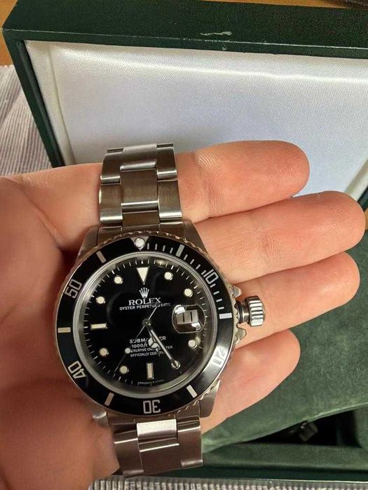 Rolex Submariner Date 16610 – 1991 – Caixa e Documentos Originais