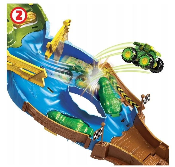 Nowy Hot Wheels, Tor Turniej tytanów, Monster Trucks,