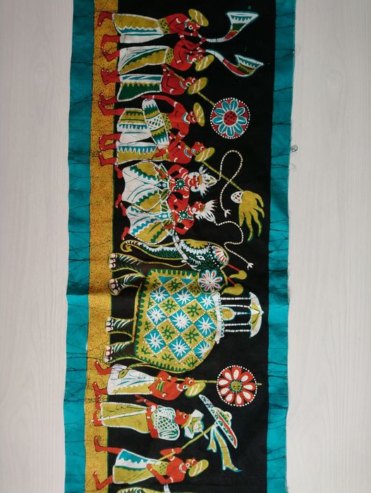 Тканина з малюнком індійським