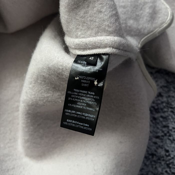 Жіночий джекет Isabel Marant Hanao Wool Shirt lacket