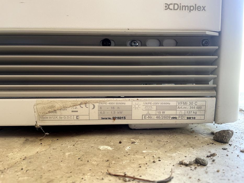 Dimplex VFMi 30 K 3kW Piec akumulacyjny