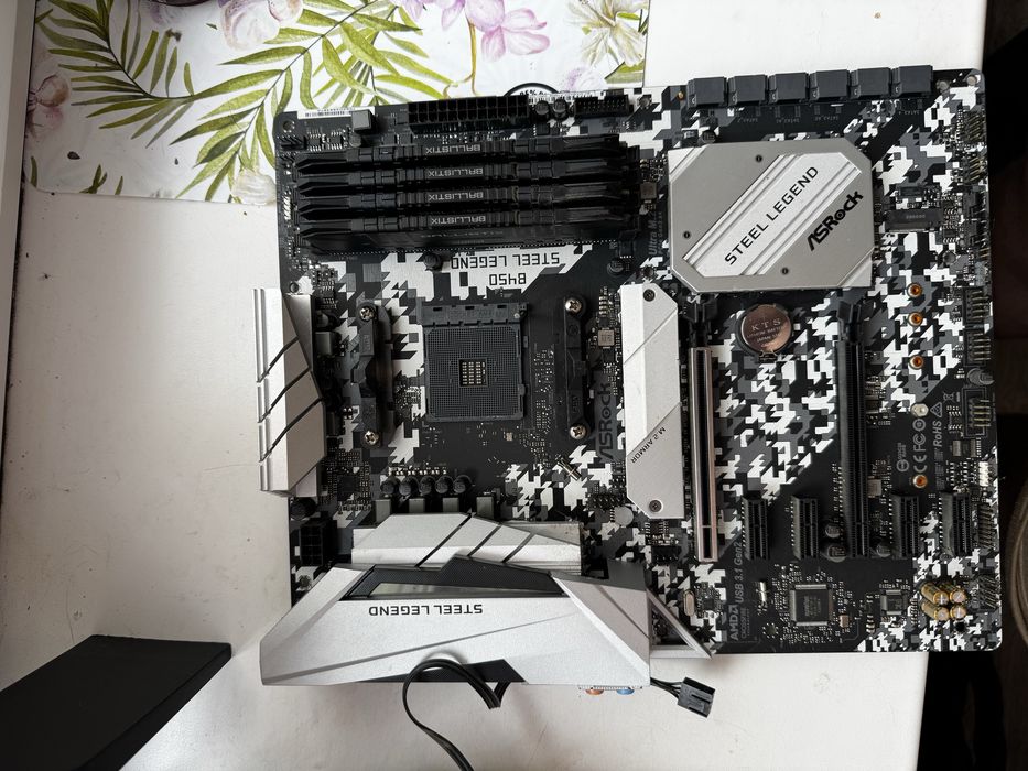 asrock b450 steel legend - купить комплектующие для ПК - Цена на