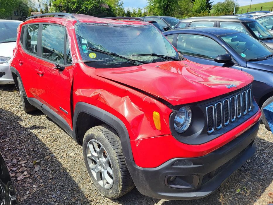 Jeep Renegade 2.0 diesel 4x4 poduszki całe Francja uszkodzony