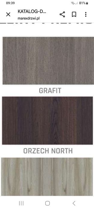 Drzwi wejściowe Canis 90 Prawe orzech north