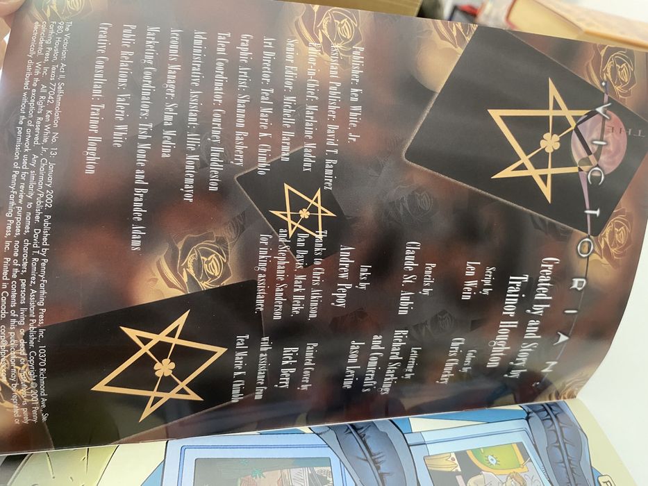 Komiks Victorian nr 13 2002 rok