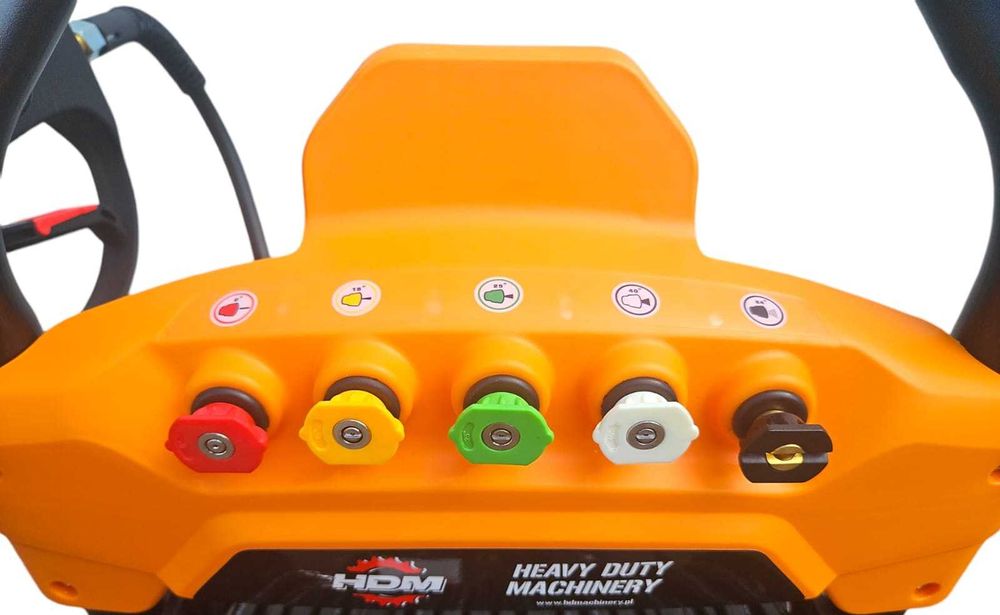 Myjka ciśnieniowa spalinowa 7KM HDM 170 bar 5200 W mocna 5 dysz płyn