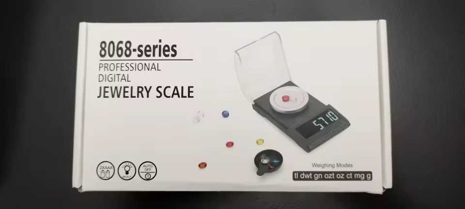 USB Лабораторные весы 50 г/0,001 г гирька чаша пинцет