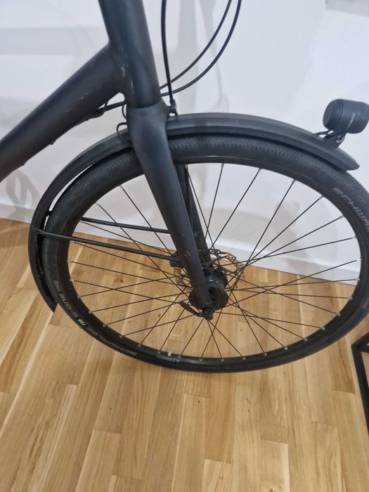 Rower Canyon urban al  xl czarny mat