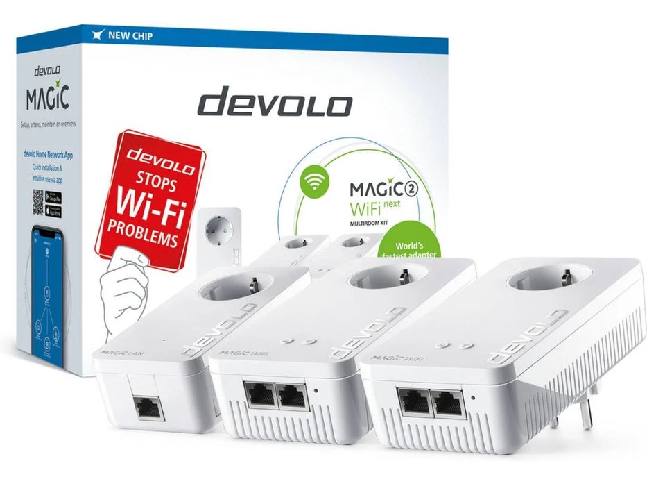 Powerline Devolo Magic 2 Wifi NEXT  Multroom Kit64729760900866120