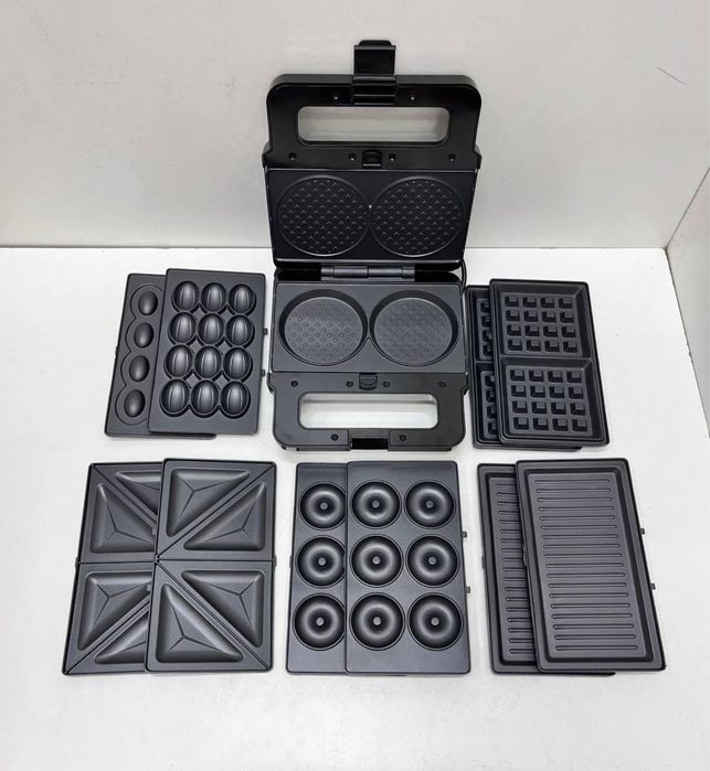 Гриль Вафельница 6в1 Zepline 812 2200WATT