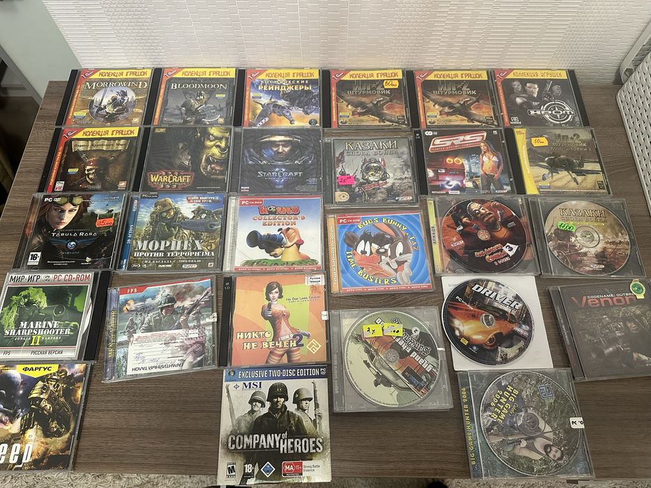 Ігри диски сд cd dvd на пк pc