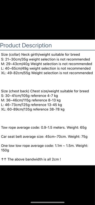 Nowe szelki + obroża + smycz dla psa M