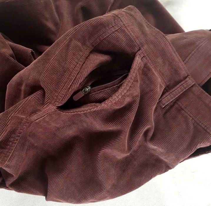 Męskie spodnie sztruksowe Levi's - XX Chino Levis brązowe nowe W32/L34