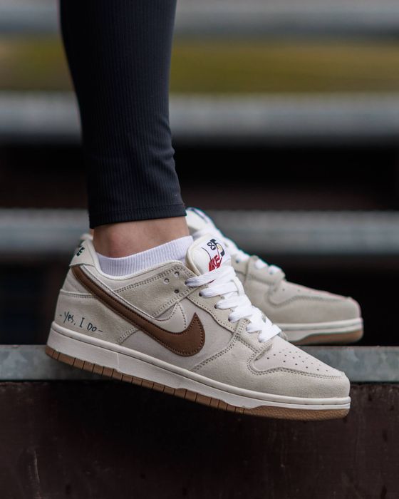 Nike SB Dunk Low SE 85 Double Swoosh Beige Brown