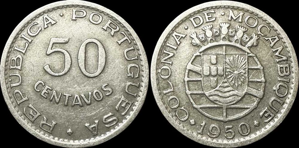 50 Centavos - 1950 - Moçambique