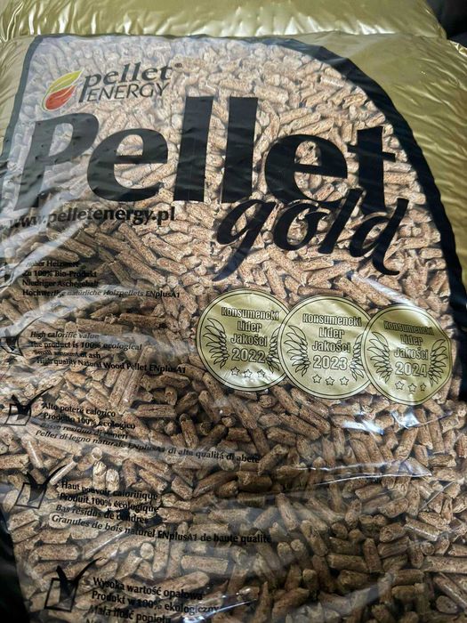 Pellet drzewny iglasty GOLD A1 od ręki 100% zadowolenia czysta trocina