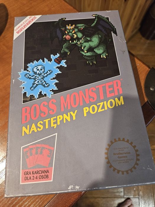 Boss Monater Następny Poziom gra karciana planszowa