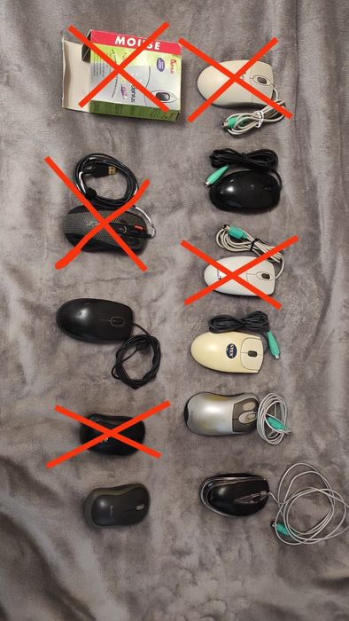 Миші до комп'ютера. Провідні, безпровідні.