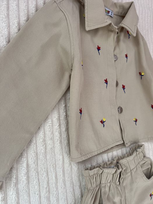 Костюмчик котоновий для дівчинки