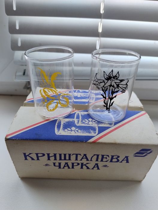 Бокалы,фужеры,рюмки СССР