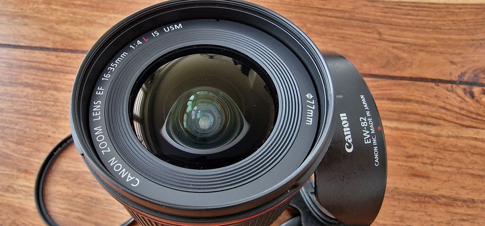 Obiektyw Canon EF 16-35mm f/1:4L IS USM – Stan bardzo dobry, 100% sprawny