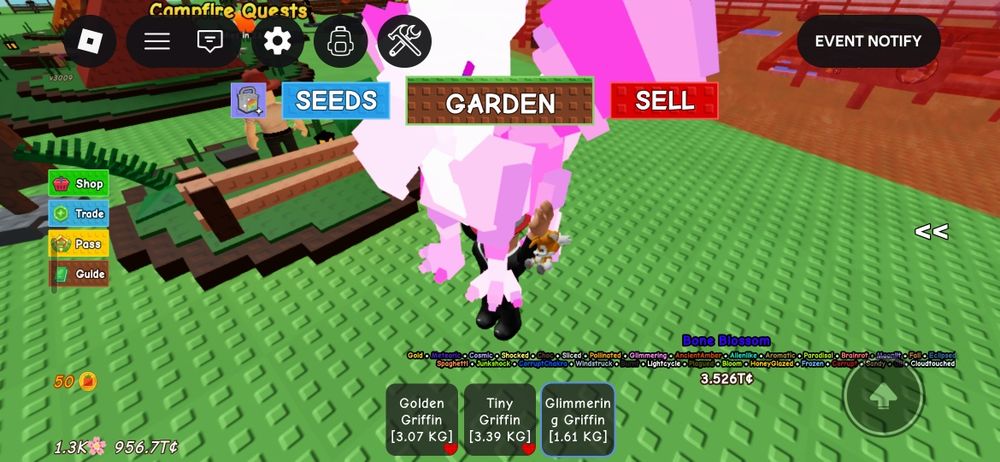Grow a garden pets