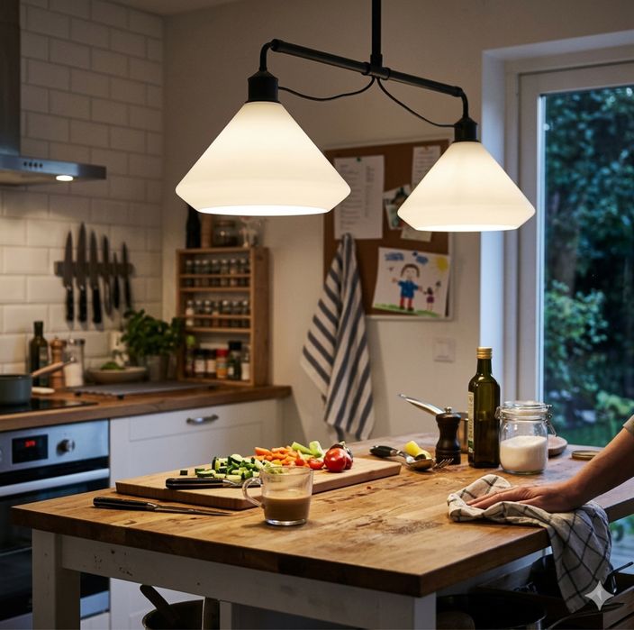 NOWA Podwójna Lampa Wisząca IKEA ÄLVÄNGEN