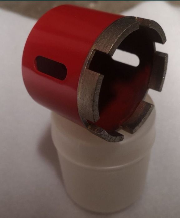 Wiertło m14 fi 65 mm otwornica diamentowa granit marmur gres płytka