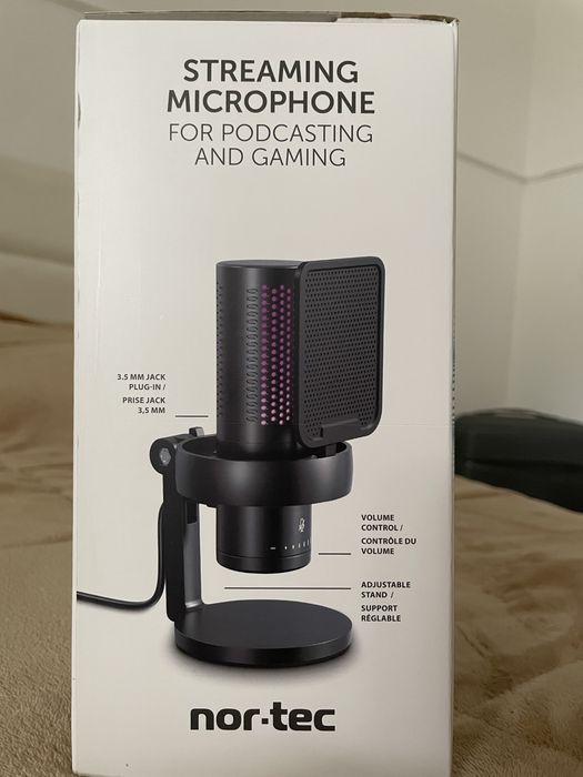 Microfone gamer nor-tec