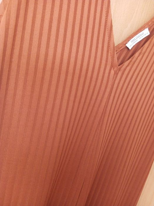 Macacão ZARA tamanho S caramelo