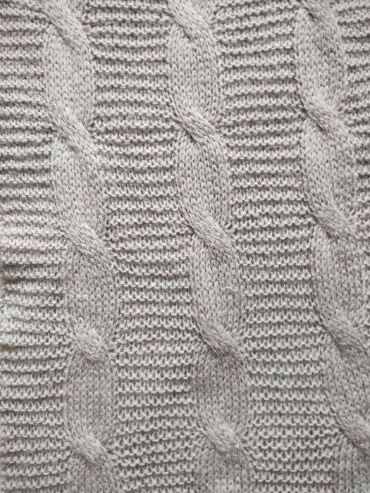Szal komin szary 170x50 cm