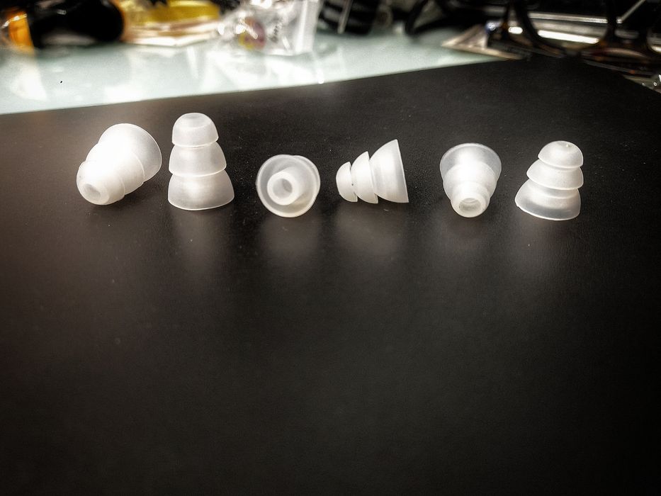 Flange tripla!!! Sennheiser silicone - eartips tipo Etymotic
