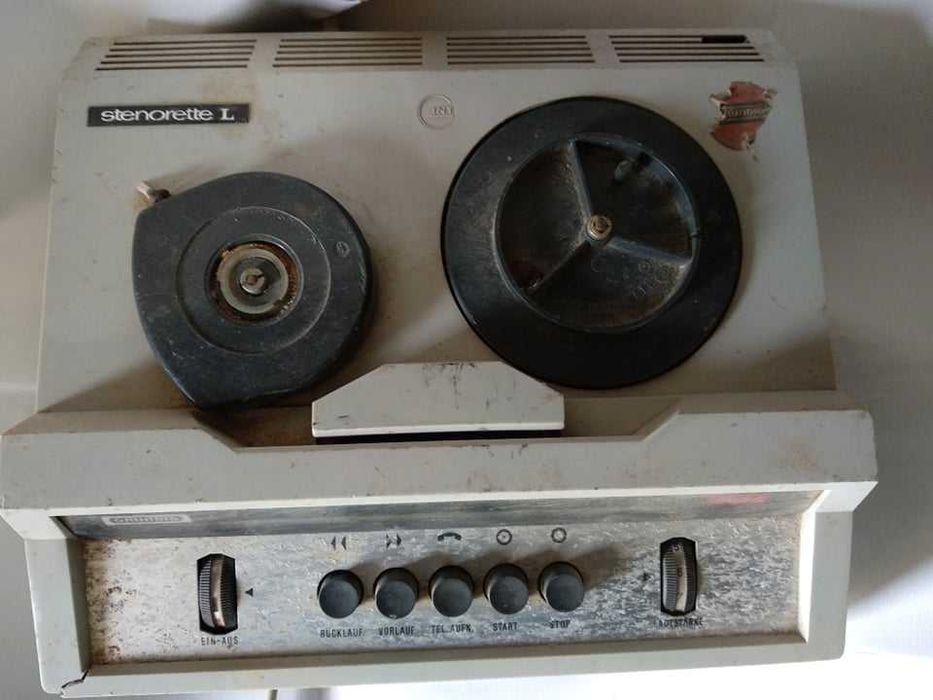 Leitor de bobines ; marca Grundig