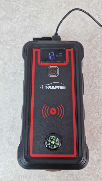 Jump starter 23800mah 12v power bank 10w wireless