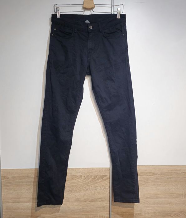 Spodnie dżinsowe jeansy skinny męskie