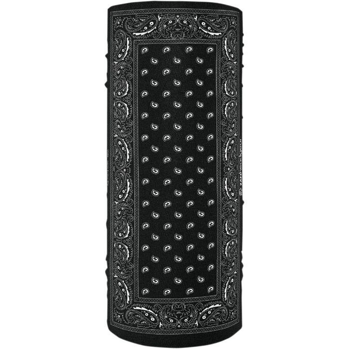 zan headgear motley tube paisley black all weather one size 25020054