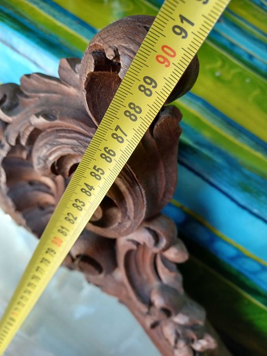 Espelho antigo madeira maciça