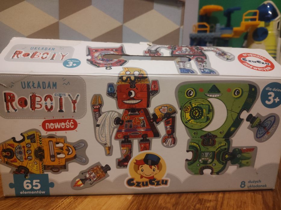 Puzzle kreatywne -  roboty -  czu czu