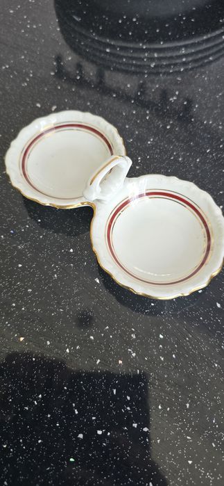 Dwojak pojemnik na sól i pieprz Bogucice PRL