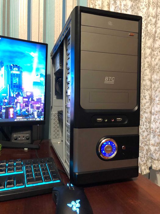 Игровой ПК Intel i5/16Gb/RX570/SSD256+500 компьютер системный блок
