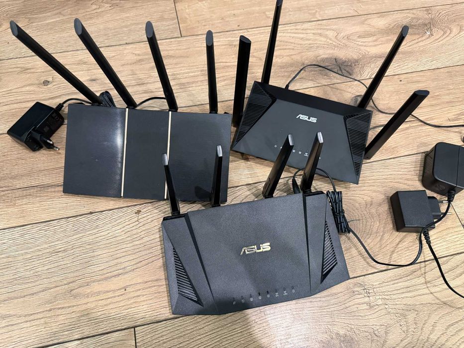 ASUS RT-AX52 + RT-AX57 + RT-AX58U WiFi 6 AiMesh – zestaw 3 routerów